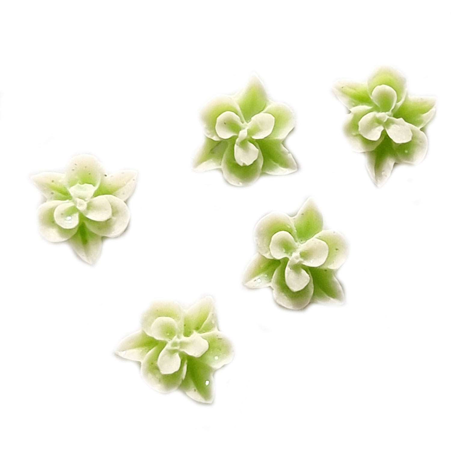 Λουλούδια σιλικόνης 3D γιά διακόσμηση νυχιών M5