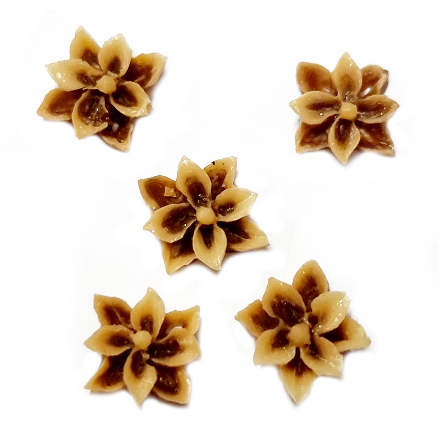Λουλούδια σιλικόνης 3D γιά διακόσμηση νυχιών M8