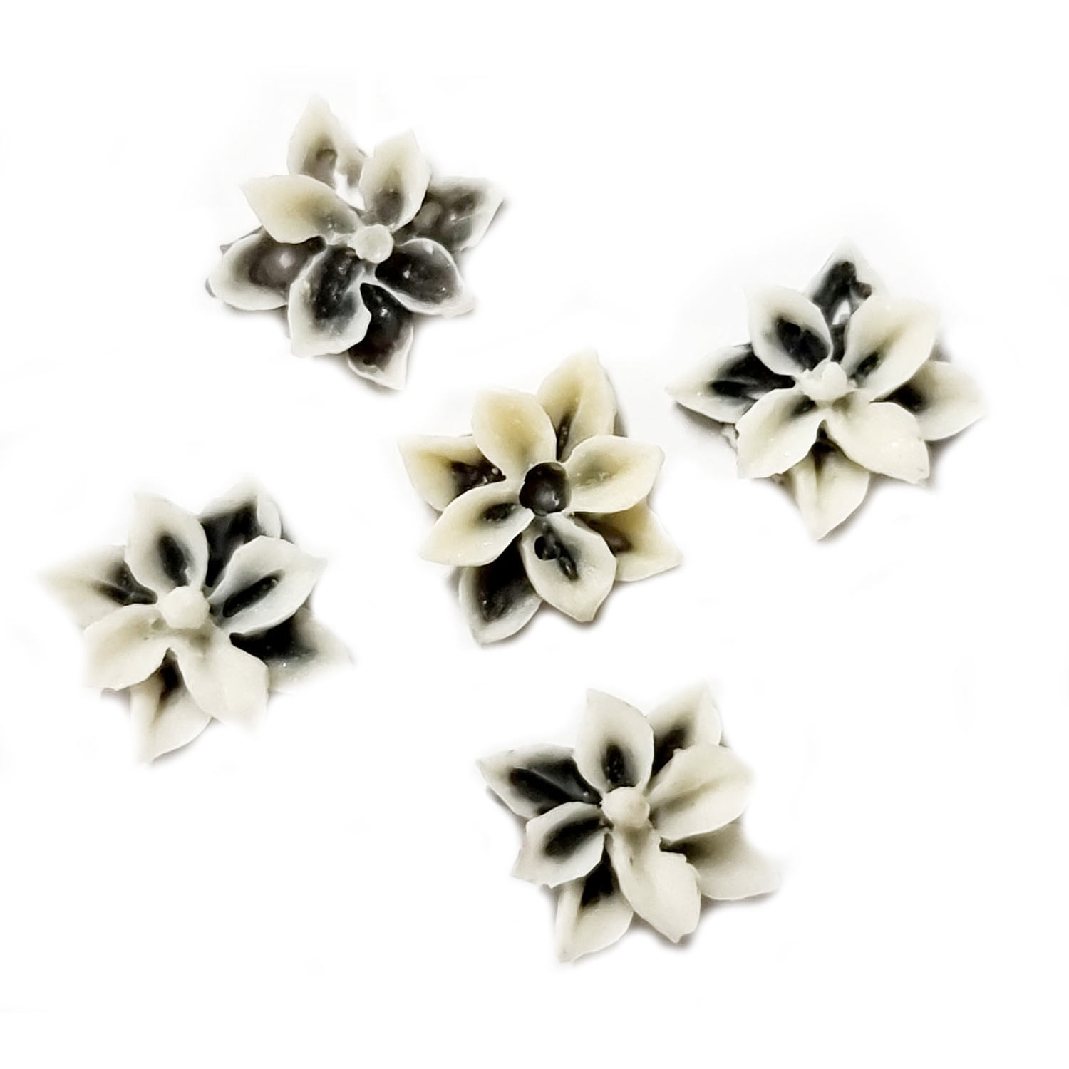 Λουλούδια σιλικόνης 3D γιά διακόσμηση νυχιών M9