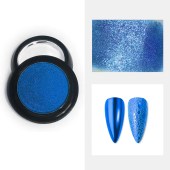 Solid Chrome Pigment μπλε σκόνη νυχιών Light Blue