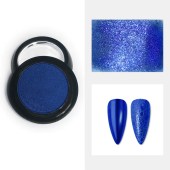 Solid Chrome Pigment μπλε σκόνη νυχιών Durk Blue