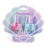 Martinelia Let’s Be Mermaids Βερνίκια Νυχιών 2 x 4ml Ροζ & Γαλάζιο Shimmer