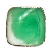 Παλέτα ανάμειξης χρωμάτων για σχέδια nail art τετράγωνη χρώμα πράσινο