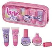 Παιδικο σετ ομορφιάς SUPER GIRL Nail polish & lip gloss bag