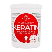 Kallos Hair mask 1000ml Μάσκα μαλλιών με κερατίνη και εκχύλισμα πάπρικας για γυναίκες