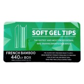 French Bamboo Soft Gel Tips 11 Sizes 440 τεμάχια