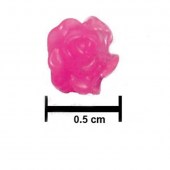 Ακρυλικά Τριαντάφυλλα 5mm ροζ