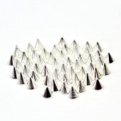 Διακοσμήτικα γιά νύχια σέτ 20 τεμαχίων 3 mm cone nail metal studs