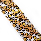 Transfer foil νυχιών διάφανο yellow leopard print