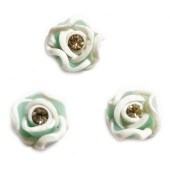 Λουλούδια 3D με στρας για nail art 3 τεμαχια 3185 
