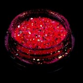 Glow in Dark Crisp Mix Ροζ 5g για διακόσμηση νυχιών