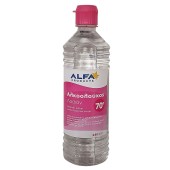 ALFA Αλκοολούχος λοσιόν Οινόπνευμα λευκό 70ο 420ml