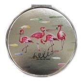 Καθρεφτάκι τσέπης πλαστικό Flamingo №3