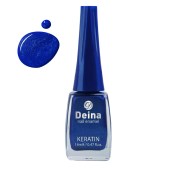 Deina cosmetics Βερνίκι Νυχιών με Κερατίνη №35 Μπλε περλέ 14ml 