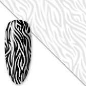 Nail Foil για διακόσμηση νυχιών zebra