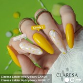 Ημιμόνιμο Βερνίκι νυχιών Claresa 5ml Candy 1
