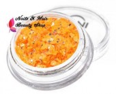 Glitter Neon MGP Διακοσμητικά Νυχιών - Orange 8