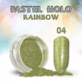Pastel Holo Rainbow εφε σκόνη για τα νύχια Nr4 1g