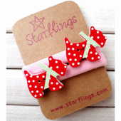 Λαστιχάκια μαλλιών StarFlings 9599