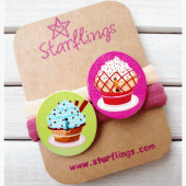 Λαστιχάκια μαλλιών StarFlings 9632