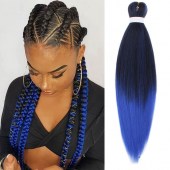 Μαλλιά για ράστα και πλεξούδες ombre pre-stretced X-Pression T1B/blue