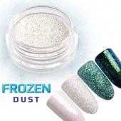 Frozen Dust Effect Εφέ του πάγου για τα νύχια