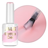 Gel In Bottle Τζελ νυχιών σε μπουκάλι με πινέλο AlleLac Misty Rose 02 15g