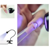 Φουρνάκι Mini Led UV Lamp για Soft Gel Tips με κλιπ