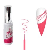 Liner Ημιμόνιμο Βερνίκι Nail Art Gel Cosmofan Medium Pink 7,6ml