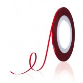 Stripping Tape Κόκκινη Αυτοκόλλητη ταινία νυχιών