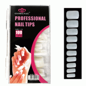 Νύχια natural 100 τεμάχια σε κασετίνα Globalnails 