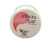 Builder gel 3 in 1 Vicky nail led uv Nude Pink 15g