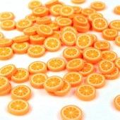 Juicy Orange fimo διακοσμητικά νυχιών 30 τεμάχια