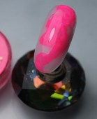 Smoke nails powder dust effect Neon Light Pink 3g - Σκόνη εφέ νυχιών