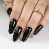 Top Coat No Wipe Flakes για ημιμόνιμο βερνίκι 24 Carat 7g