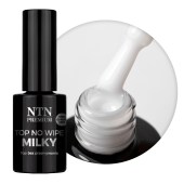Milky Top Coat NO WIPE NTN HEMA/Di-HEMA Free χωρίς κολλώδη ουσία 7g